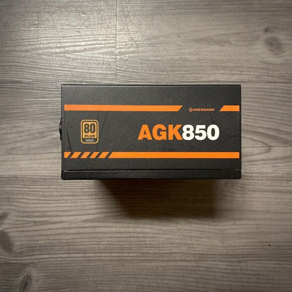 Power Supply 550w Fully Modular 80Plus Gold Certified PSU (ARESGAME, AGK550 - Picture 1 of 4